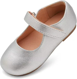 Toddler Flower Girl Dress Shoes Mary Janes Flat