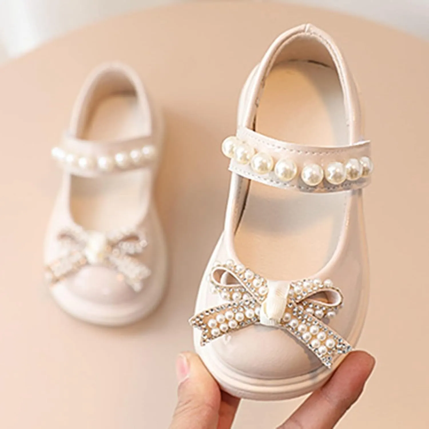 Toddler Girls Platform Mary Jane Shoes Bow Girls Dress Shoes Little Girl School Uniform Oxford Shoes for Girl Flats