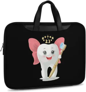 Tooth Fairy Laptop Tote Bag Waterproof Computer Carrying Case Business Office Briefcase