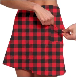 Tum Control Skorts for Women with Pockets Dressy Casual High Waist Athletic Skort Summer Workout Golf Skirts