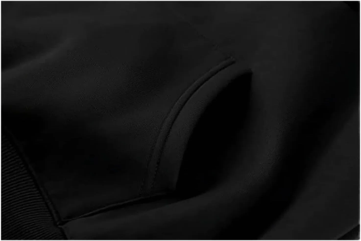 Unisex Basic Loose Hoodie Sweatshirt Long Sleeve Pocket Drop Shoulder Pullovers