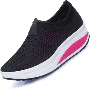 Walking Shoes Women's Arch Support Plantar Fasciitis Orthopaedic Shoes Comfortable Wide Sports Ocean Swim