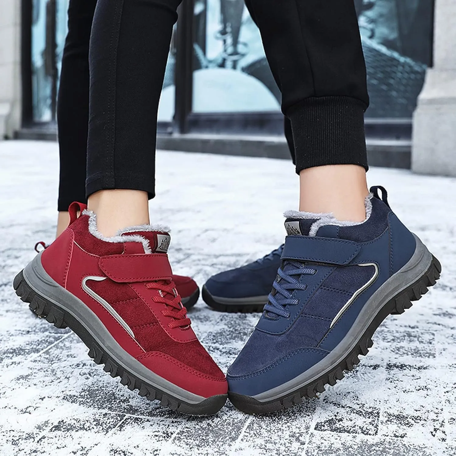 Womens Ankle Snow Boots Waterproof 10 Wide Snow Boots for Woman Women Winter Boots Wide Calf Winter Women Boots Wide Calf Botas De Nieves Calidad Para Mujer Impermeables