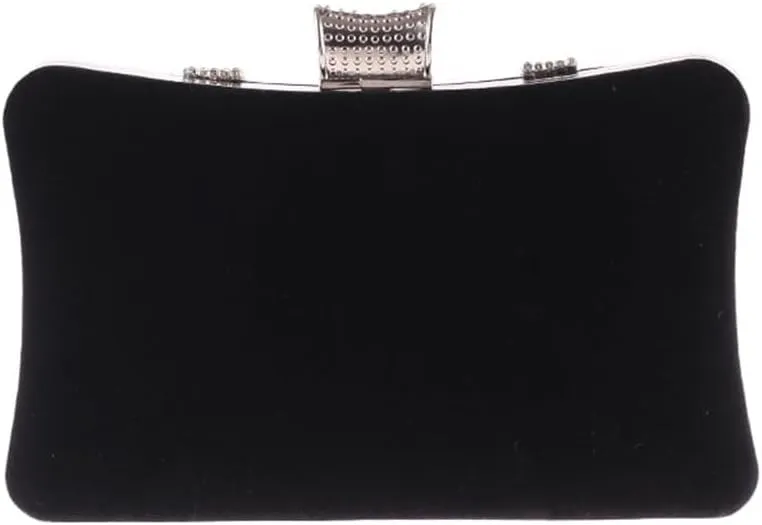 Women's Bag Diamonds Finger Evening Party Bag U Flannel Bag
