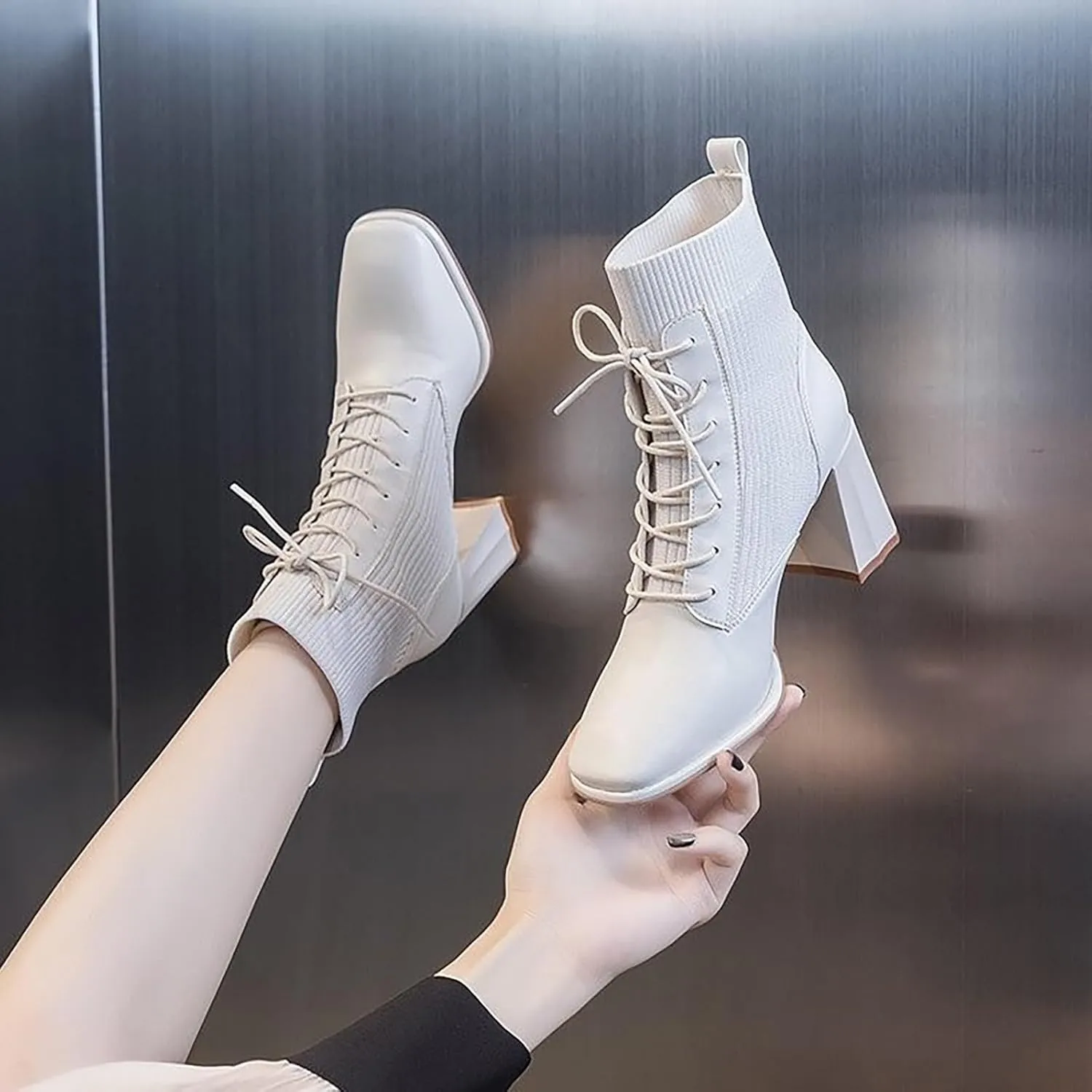 Womens Booties Low Heel Black Boots Women High Heel Work Boots Ladies Ankle Boots Ankle Boots for Women Low Heel Wide Width Brown Ankle Boots for Women Wide Width