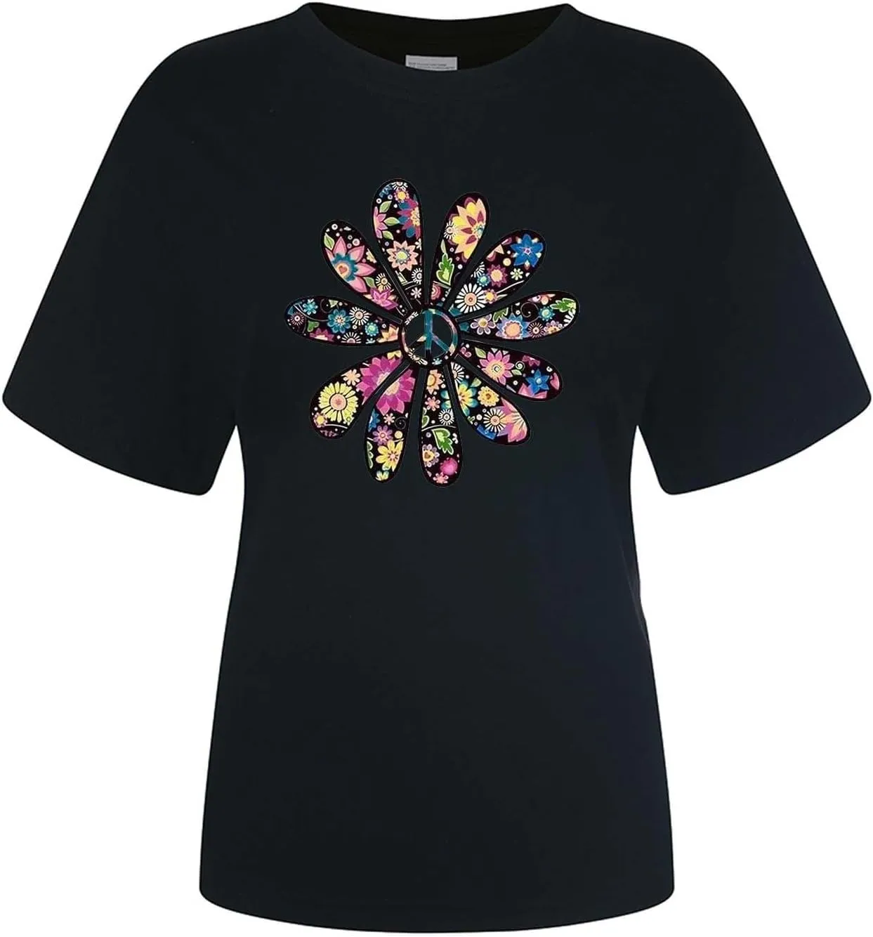 Womens Summer Short Sleeve T Shirt Soft Plus Size Cotton Graphic Crewneck Tees Casual Summer Basic Tunic Top Trendy 2025