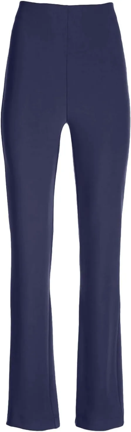 Women's Work Pants Dress Business Casual Pants with Pockets Pull On Office Dress Pants High Elastic Waist Trousers